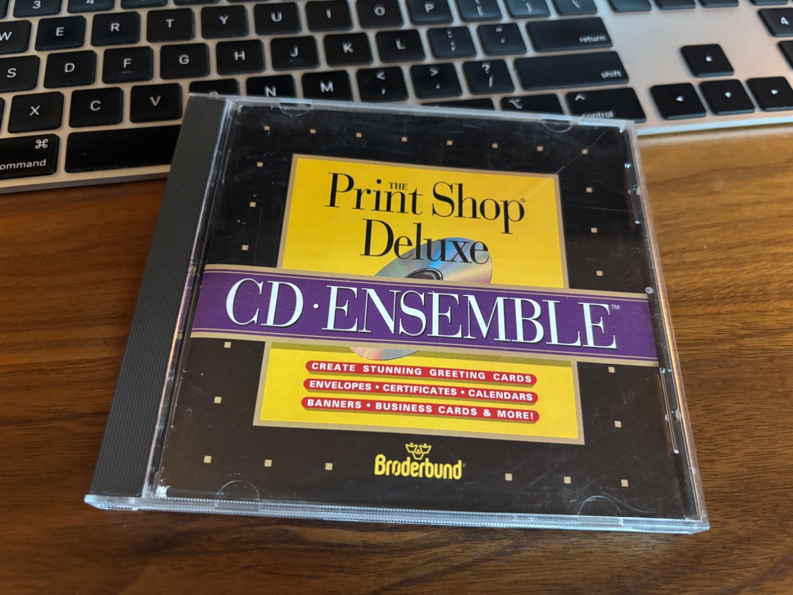 The Print Shop Deluxe CD Ensemble Brøderbund Software Vintage Computers