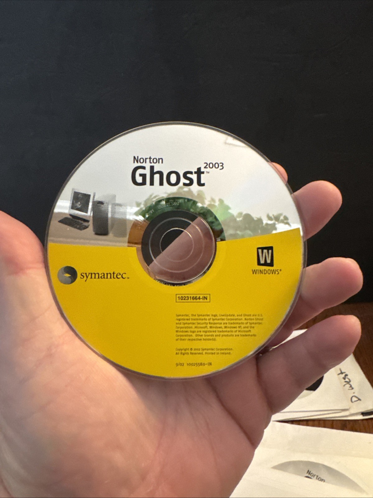 Symantec Norton Ghost 2003 for Windows PC Software Utility Imaging
