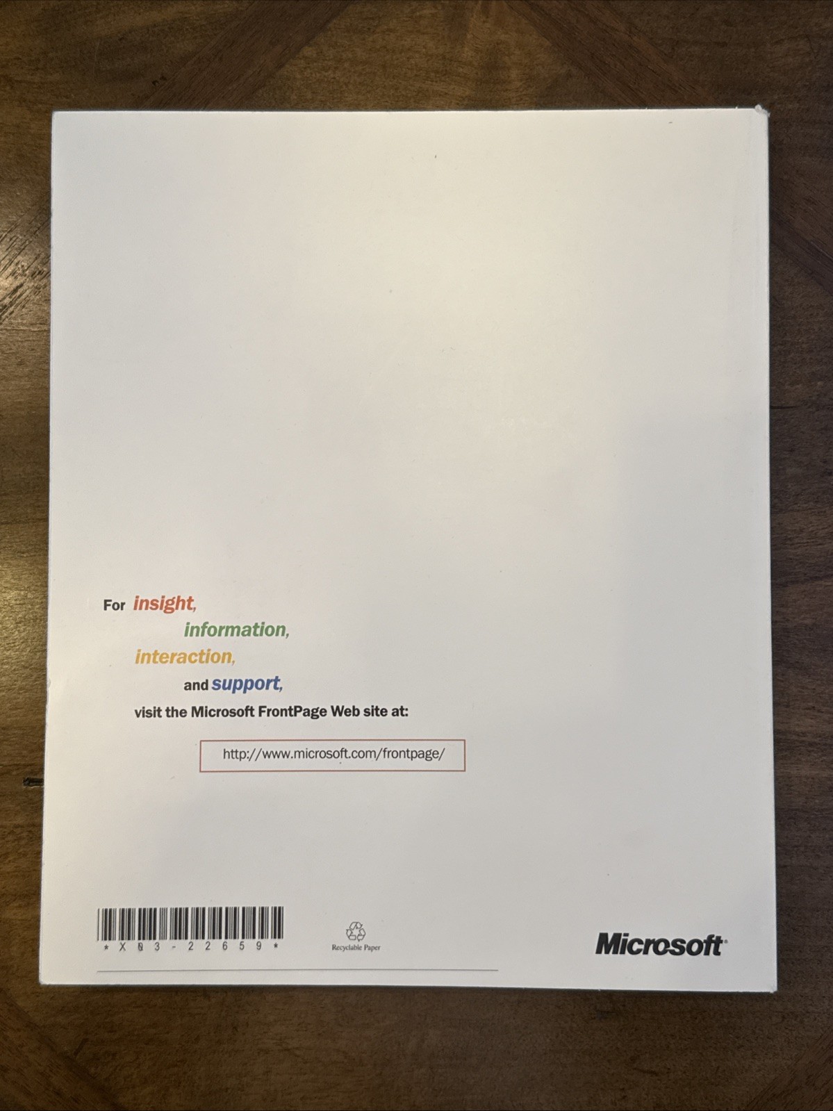 Getting Started with Microsoft FrontPage 98 Paperback Tutorial