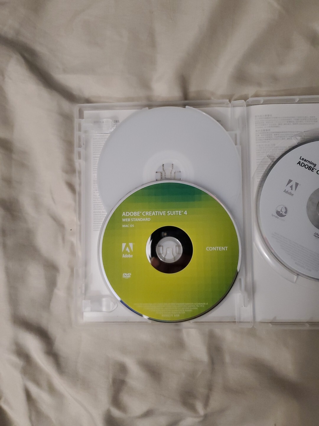 Adobe Creative Suite 4 Web Standard for Mac – *Without* Serial Numbers