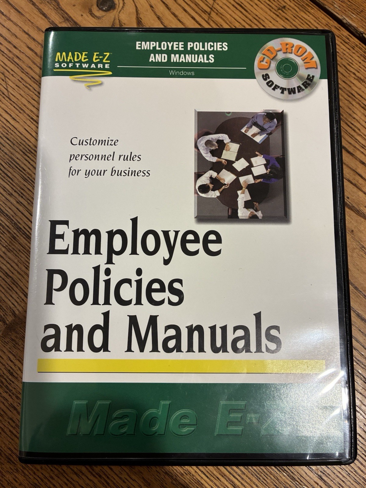 Made E-Z Employee Policies and Manuals for Windows – CD-ROM Software