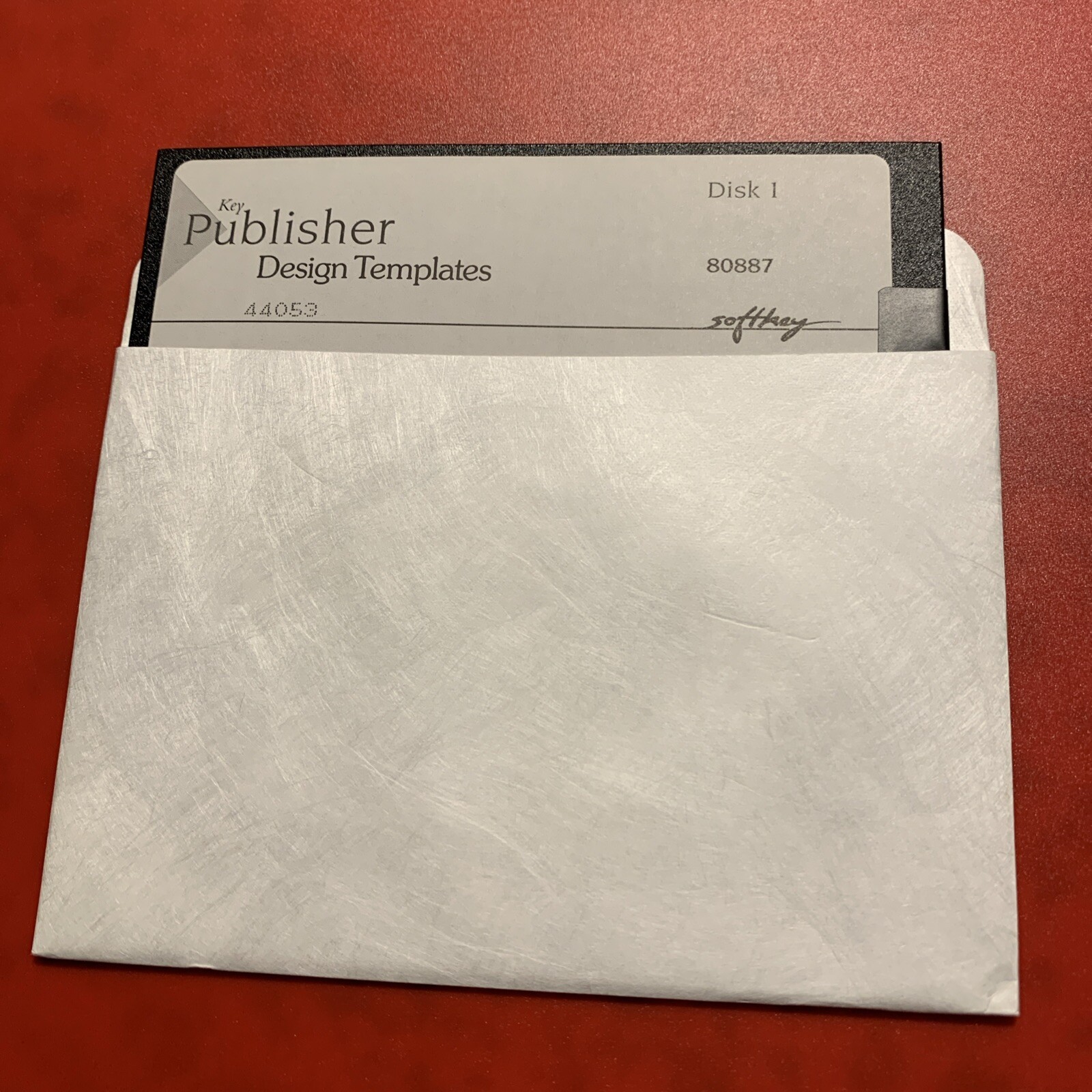 Vintage Key Publisher Softkey Set of Floppy Disk Desktop Publishing 45104-44053