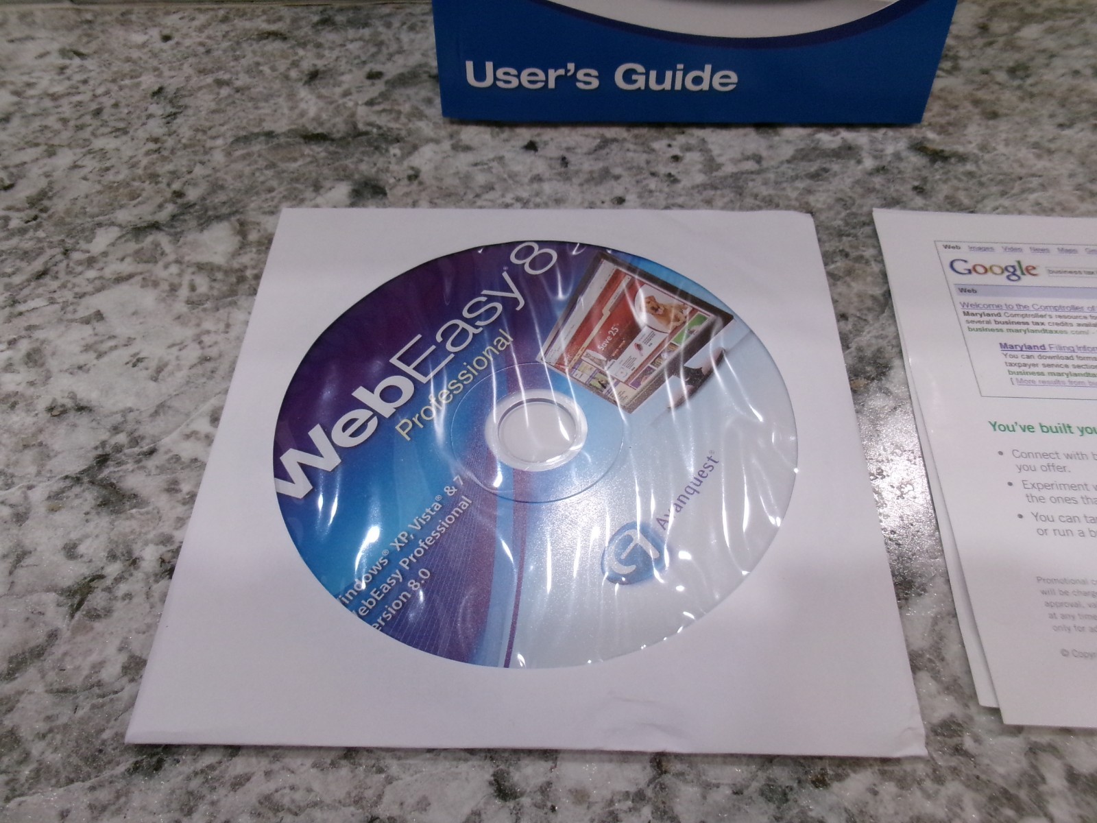 Avanquest WebEasy 8, Professional w/User Guide
