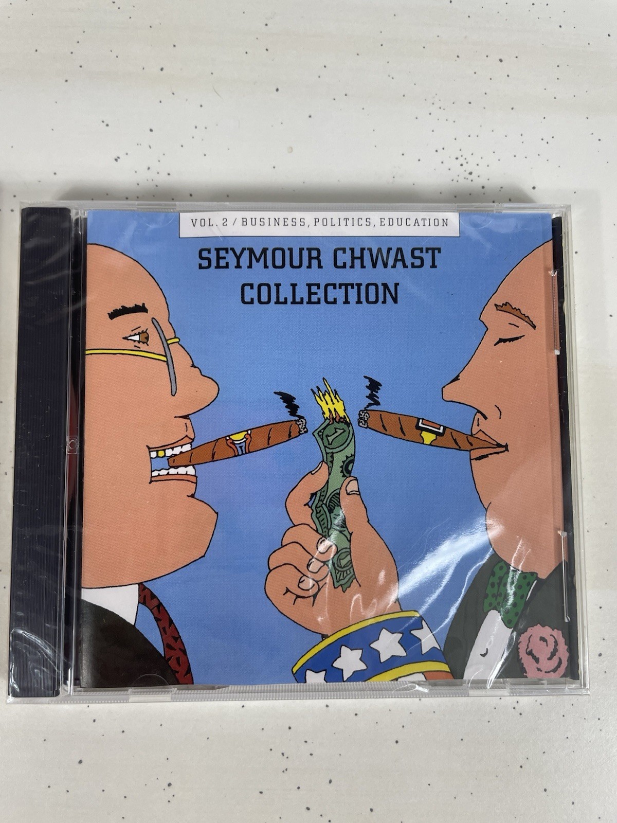 Seymour Chwast Volume 1 & 2 Rare New Old Stock NOS Sealed Art Discs