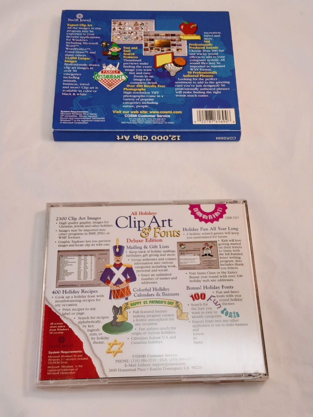 Clip Art 12,000 + & All Holidays Clip Art & Fonts Deluxe Edition