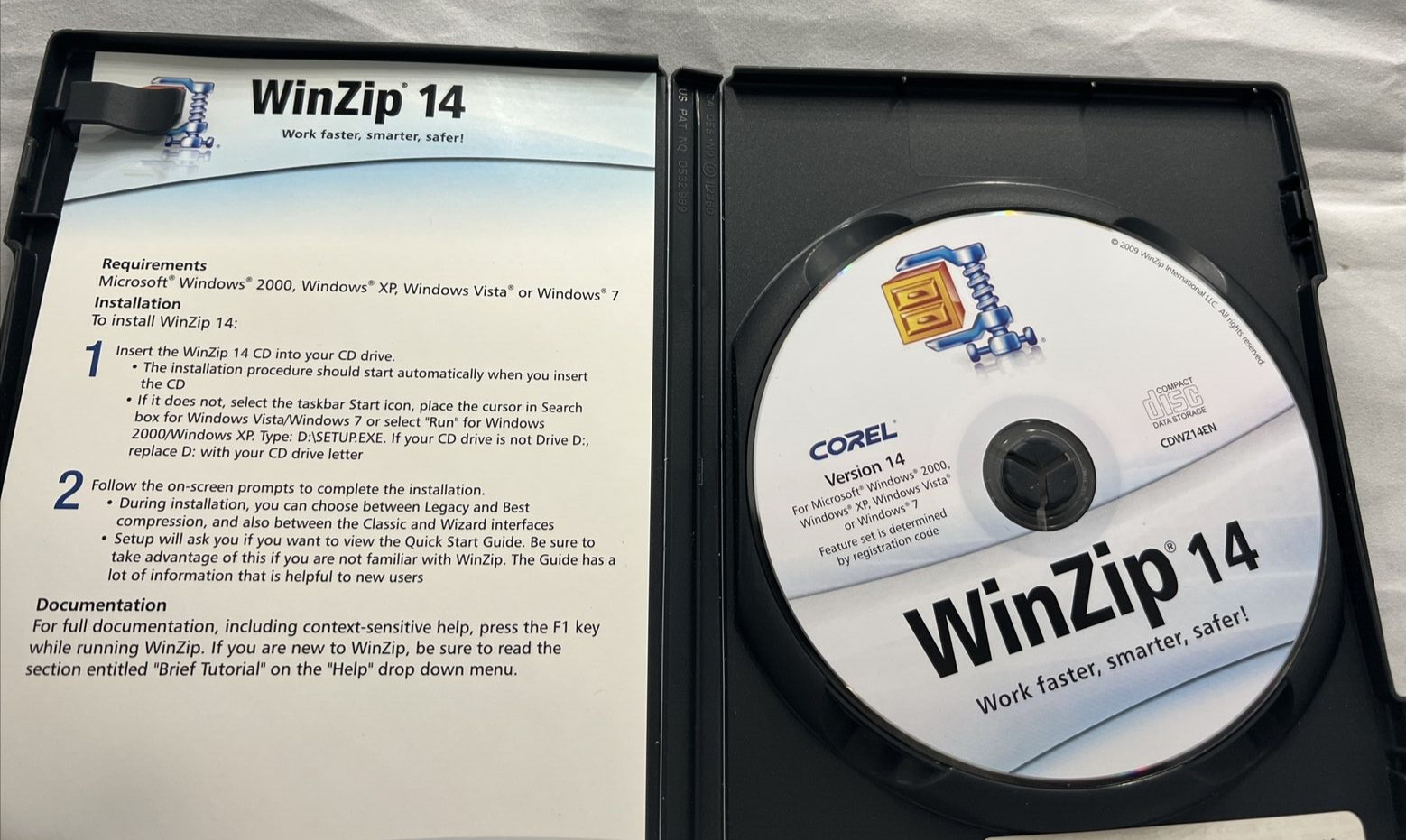 Corel WinZip 14 Pro – Corel – Compression Software – WIN CD ROM – 735163127270