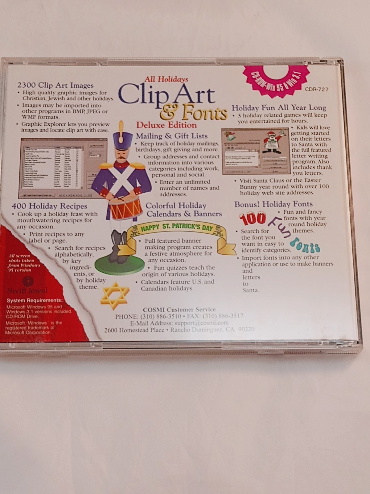 Clip Art 12,000 + & All Holidays Clip Art & Fonts Deluxe Edition