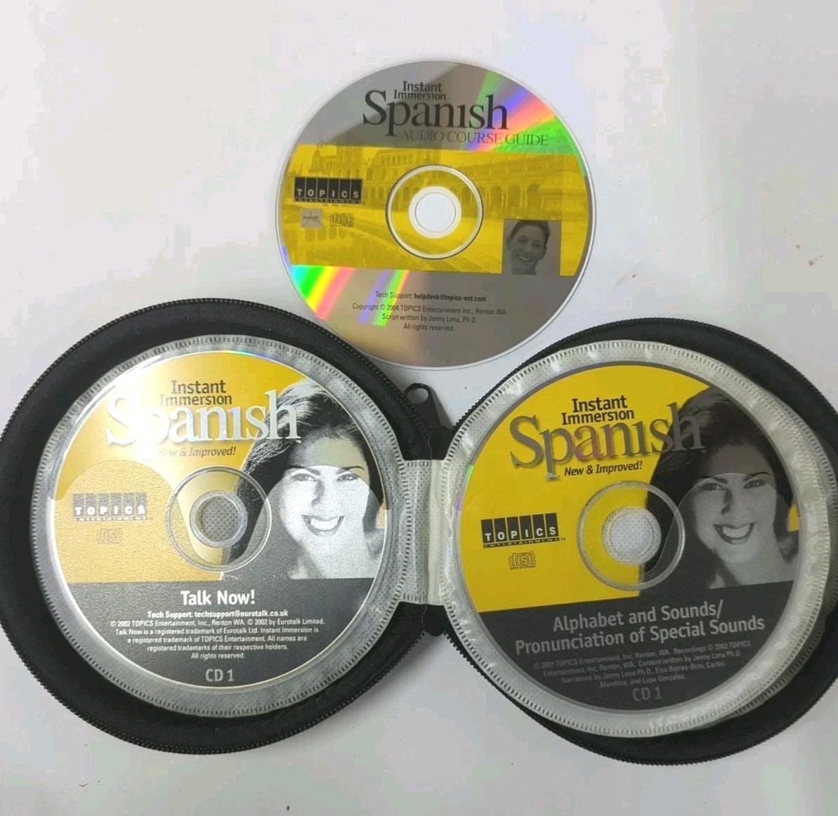 Learn Spanish Topics Entertainment Instant Immersion Spanish – 8 CD’s w/ Case