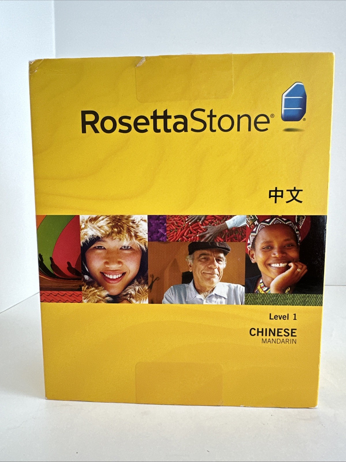 Rosetta Stone Version 3 Level 1 Chinese Mandarin WIN/MAC CD-ROM Unused Headphon