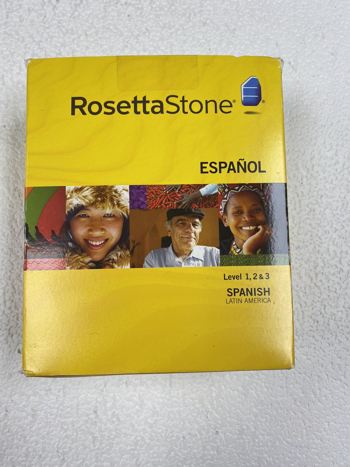 ROSETTA STONE ESPANOL Level 1, 2 & 3 Spanish Interactive Software CD’s Ver.3