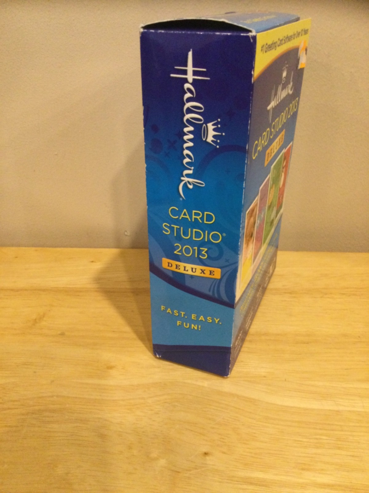 NOS – Hallmark Card Studio Deluxe 2013 Greeting Card Software Windows + Bonus CD