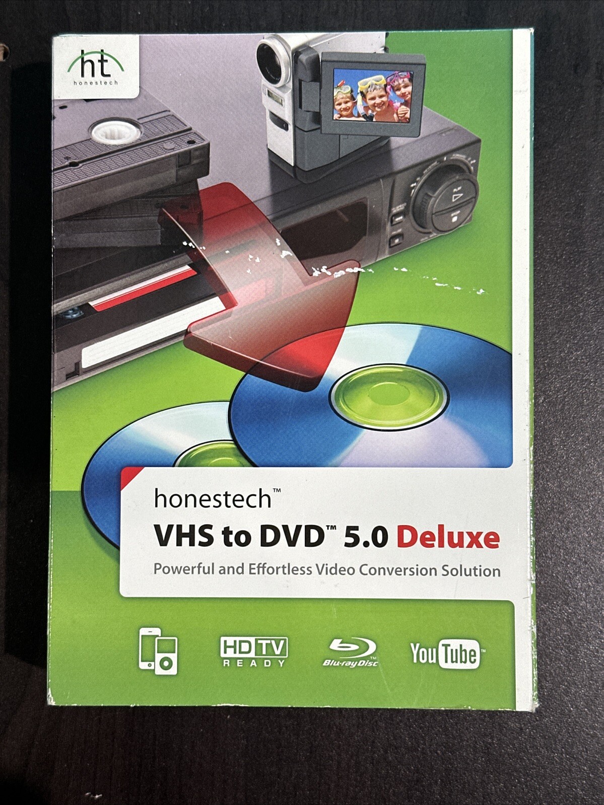 Honestech VHS to DVD 5.0 Deluxe Powerful & Effortless Video Conversion Solution
