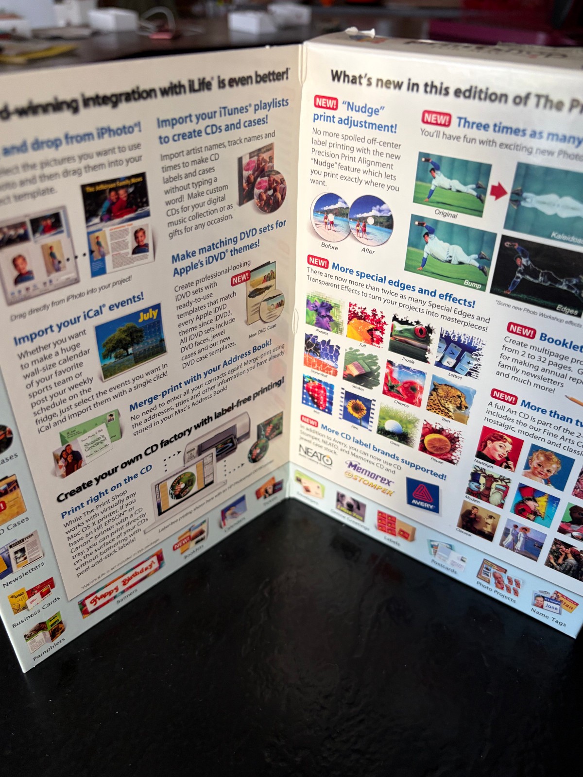 Broderbund The Print Shop Version 2 Software Mackiev Mac OS X edition excellent!