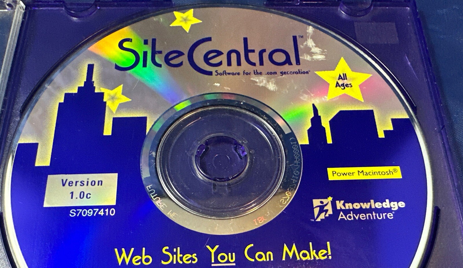 Site Central Web Sites You Can Make Ver 1.0 Power Macintosh 1999 PC