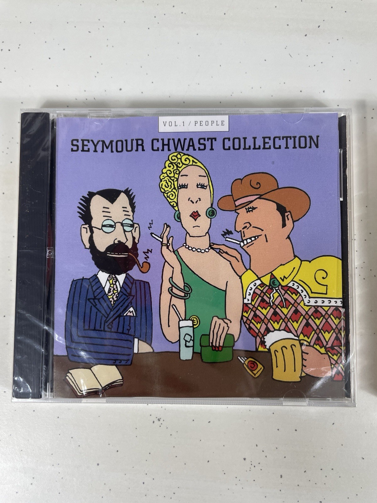 Seymour Chwast Volume 1 & 2 Rare New Old Stock NOS Sealed Art Discs