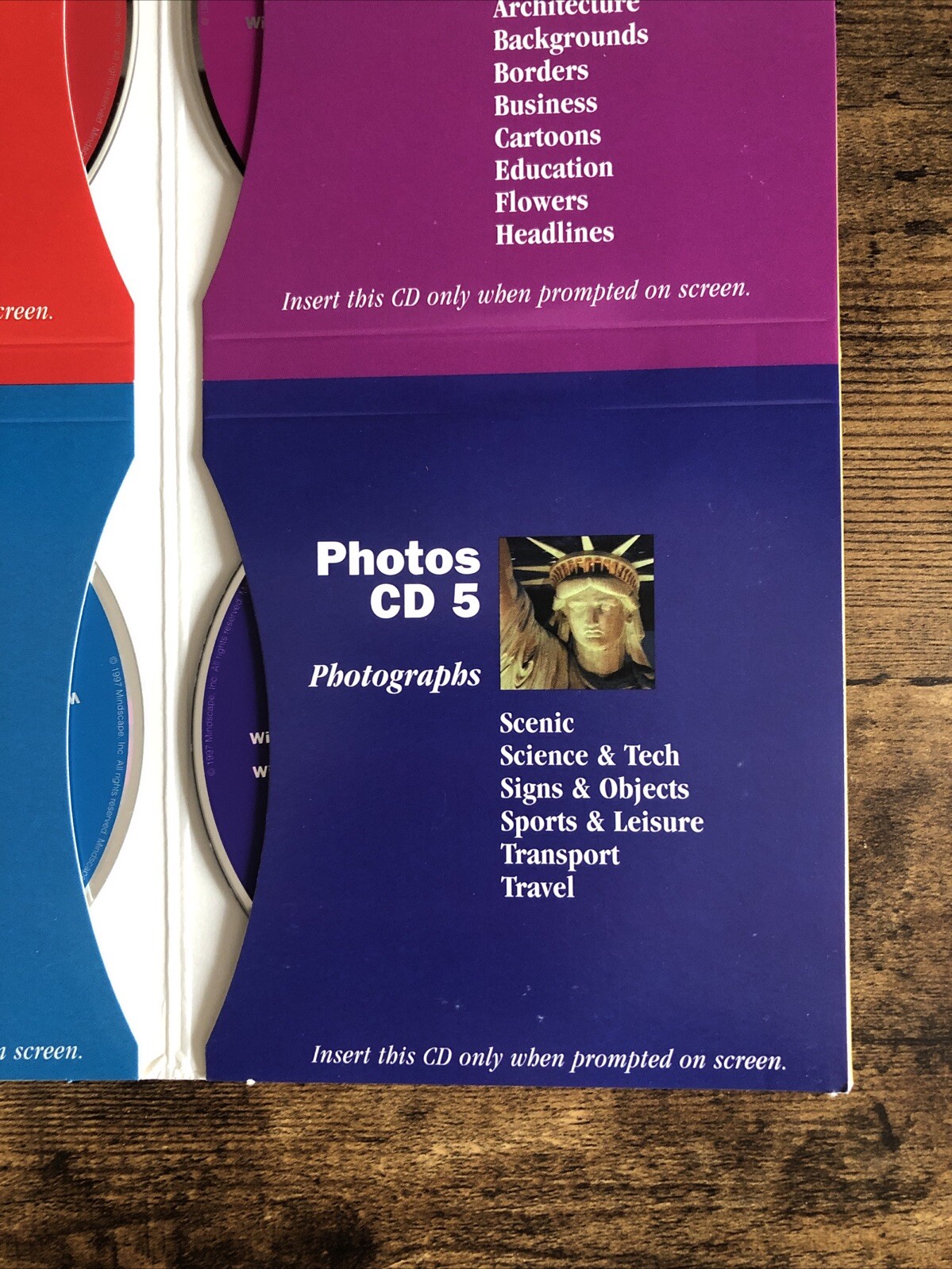 PrintMaster Platinum ‘97 6 CD’s (Program, Original, Clip Art, Photographs)