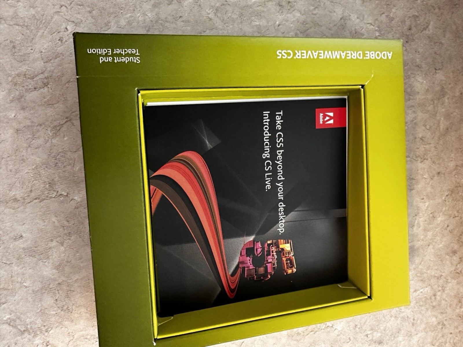 Adobe Dreamweaver CS5 – Student And Teacher Edition – READ DESCRIPTION