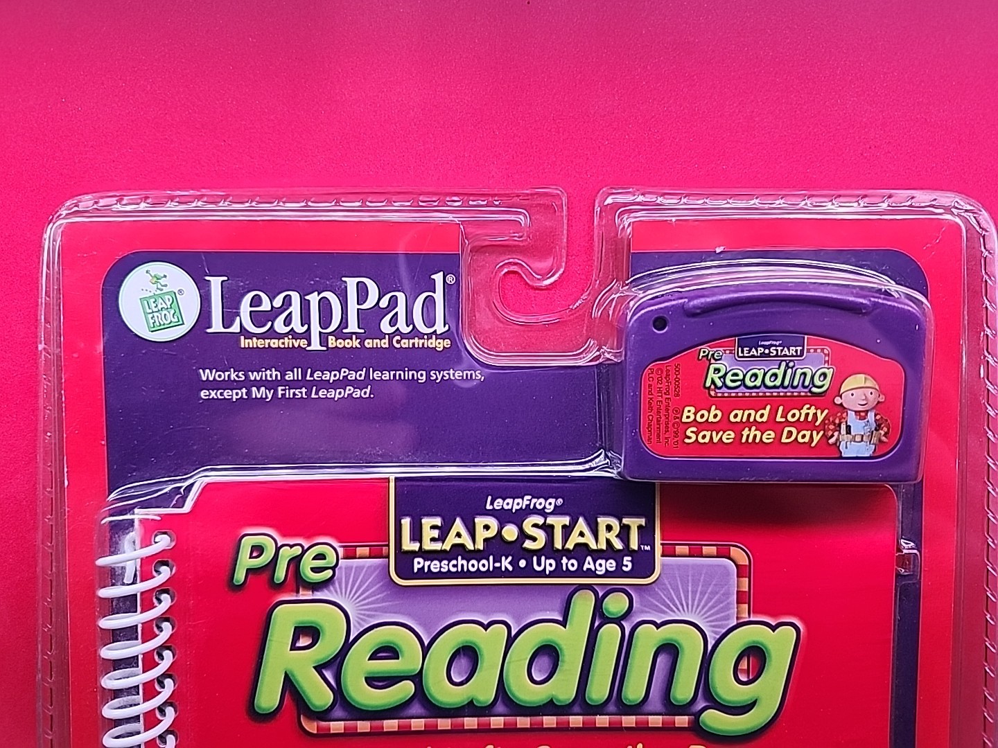 Leap Frog Leap Pad – Bob and Lofty Save the Day Bob The Builder NIB