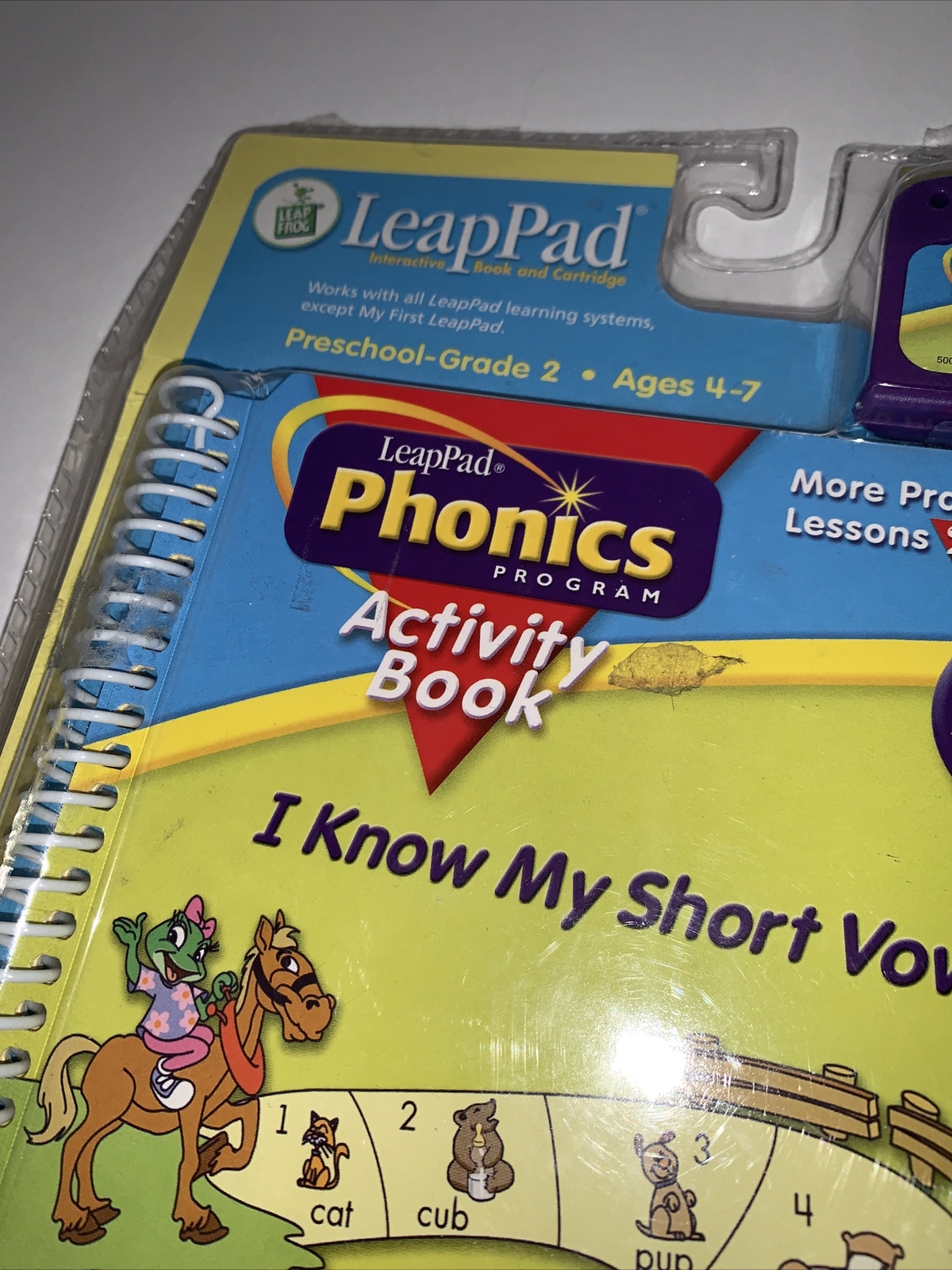 Leap Frog Leap Pad: Phonics I Know My Short Vowels, New in Package