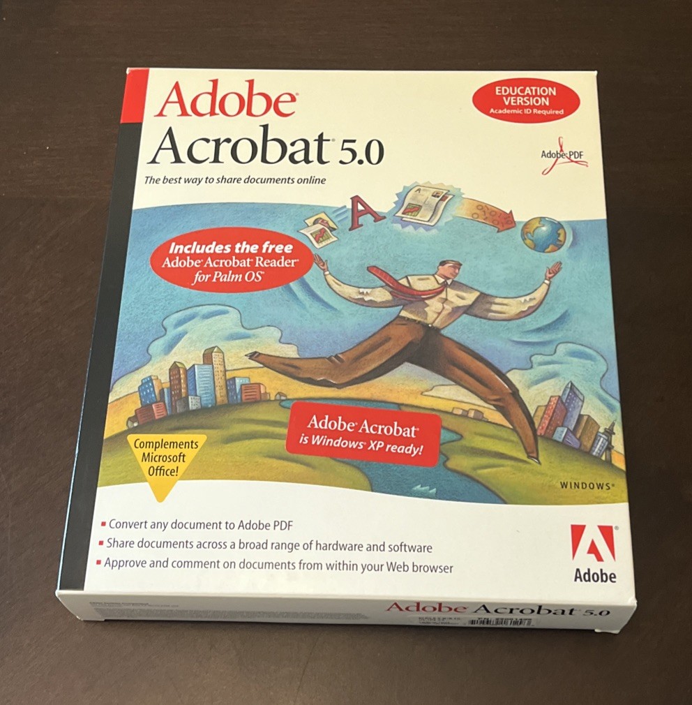 Adobe Acrobat 5.0 Education Version Microsoft Windows