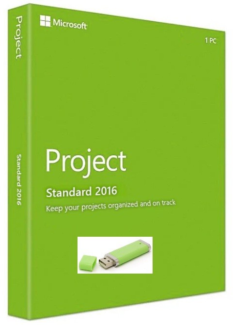 Microsoft Project 2016 Standard – Genuine Unused License Key – 1 PC key – (New)