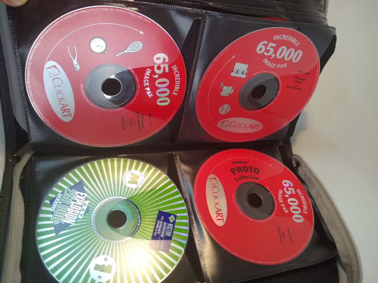 Lot Of Clip Art Explosion 525,000 Image, incredible 65,000 Pak, 250,000…