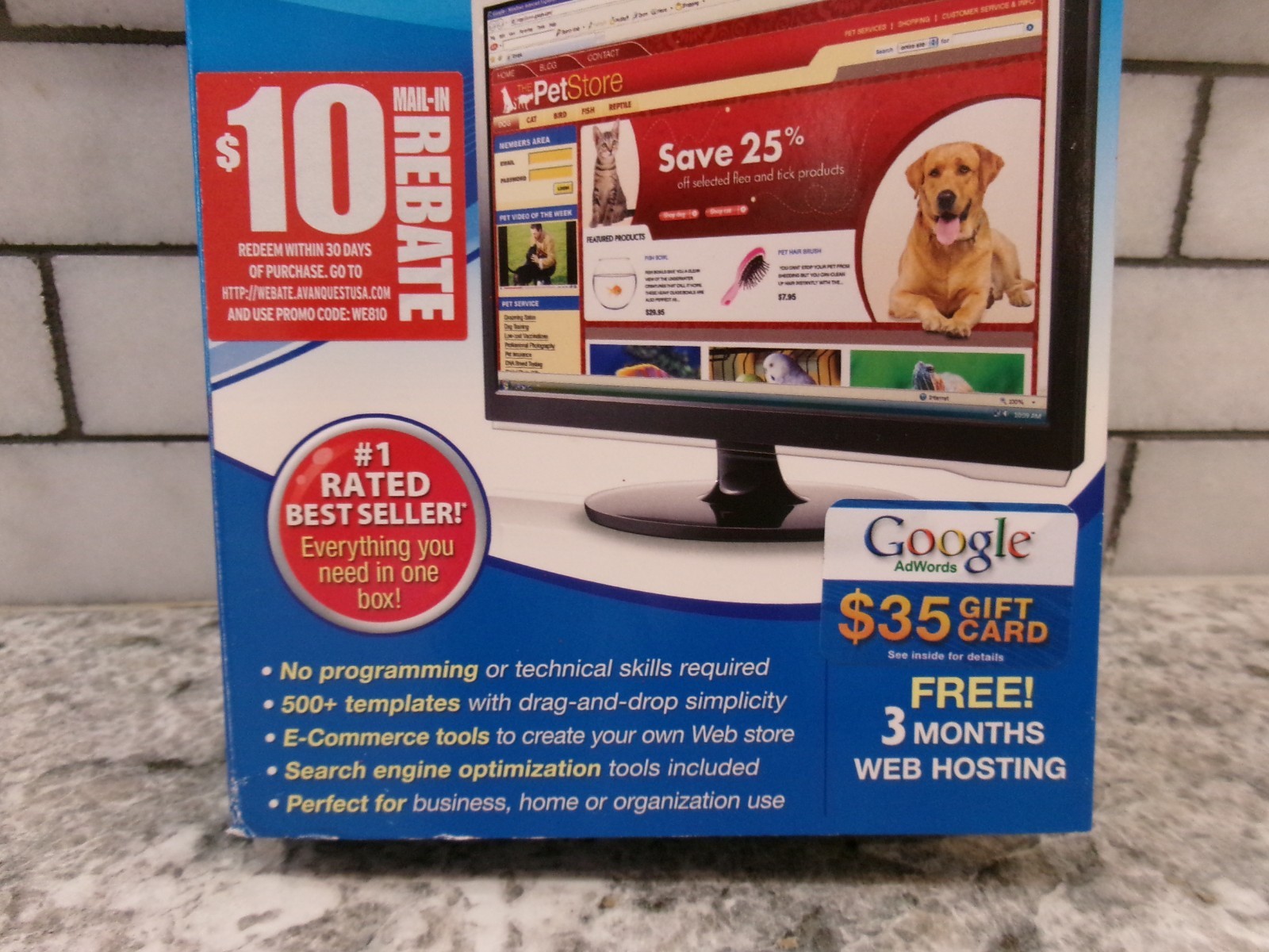 Avanquest WebEasy 8, Professional w/User Guide