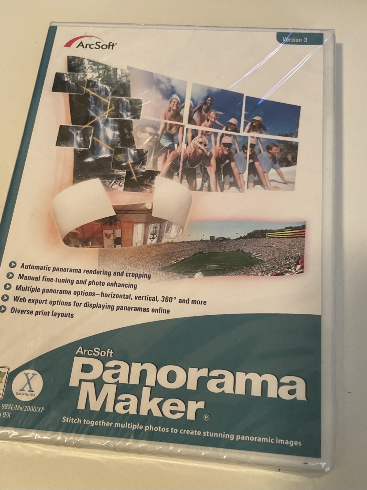 ARCSOFT Panorama Maker 3.0 for Windows Macintosh NEW