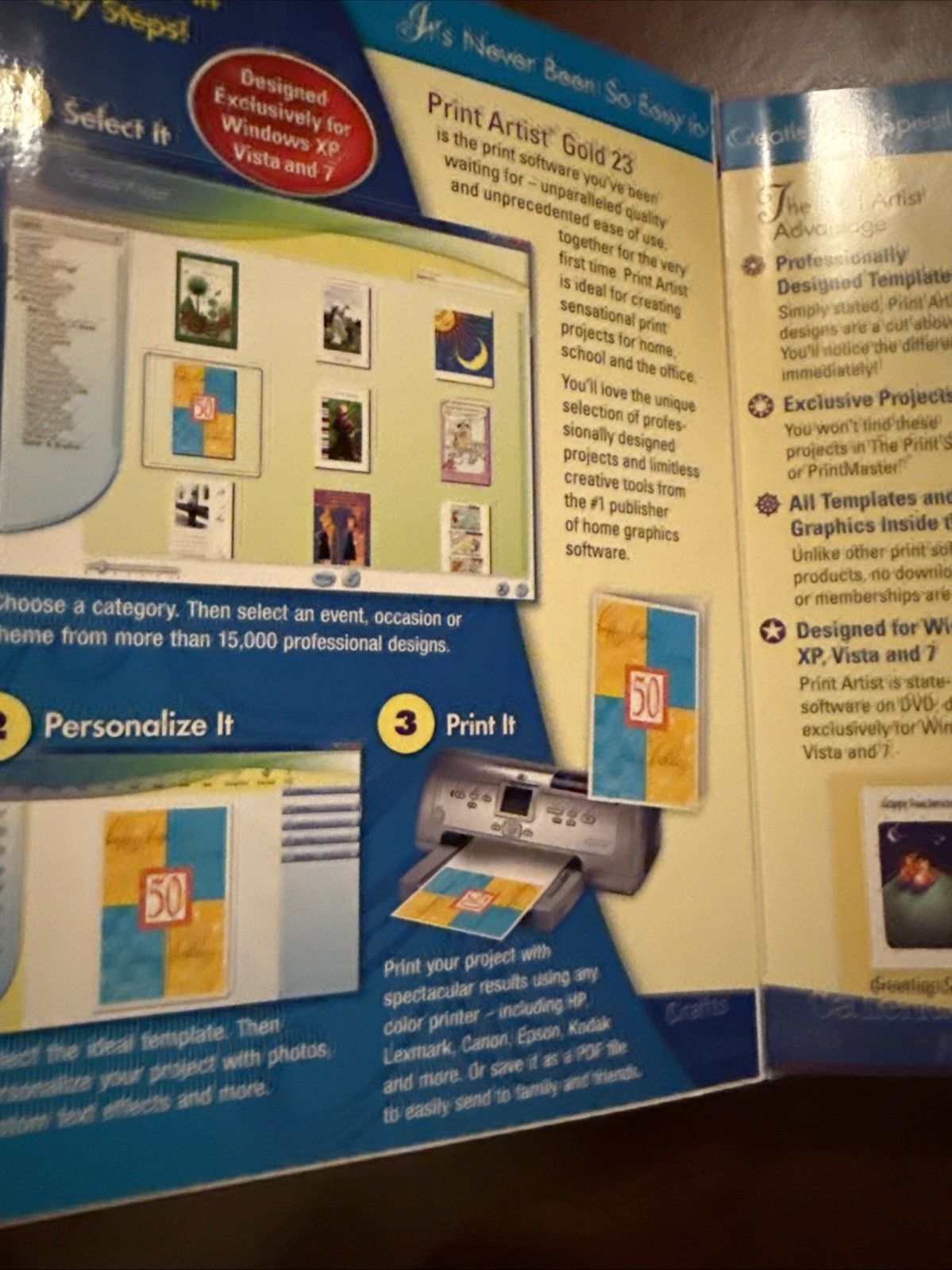 Print Artist Gold Edition Version 23 PC Nova Graphics Software