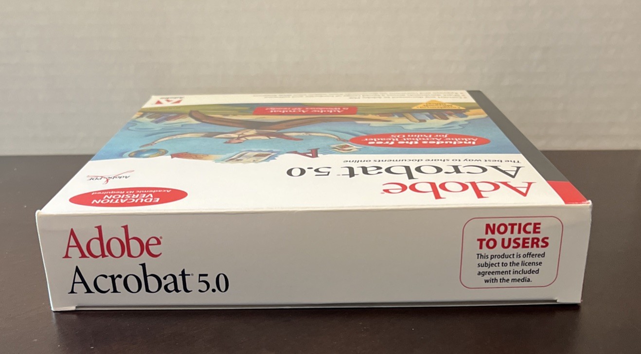 Adobe Acrobat 5.0 Education Version Microsoft Windows