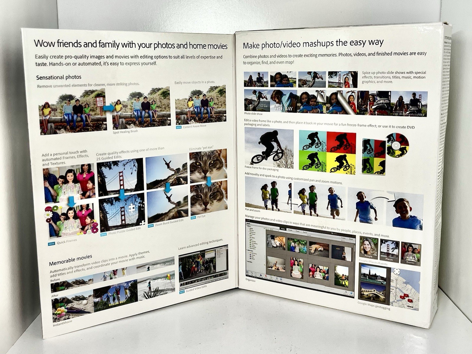Adobe Photoshop Elements and Premiere Elements 12 – MAC / PC (bundle package)#B7