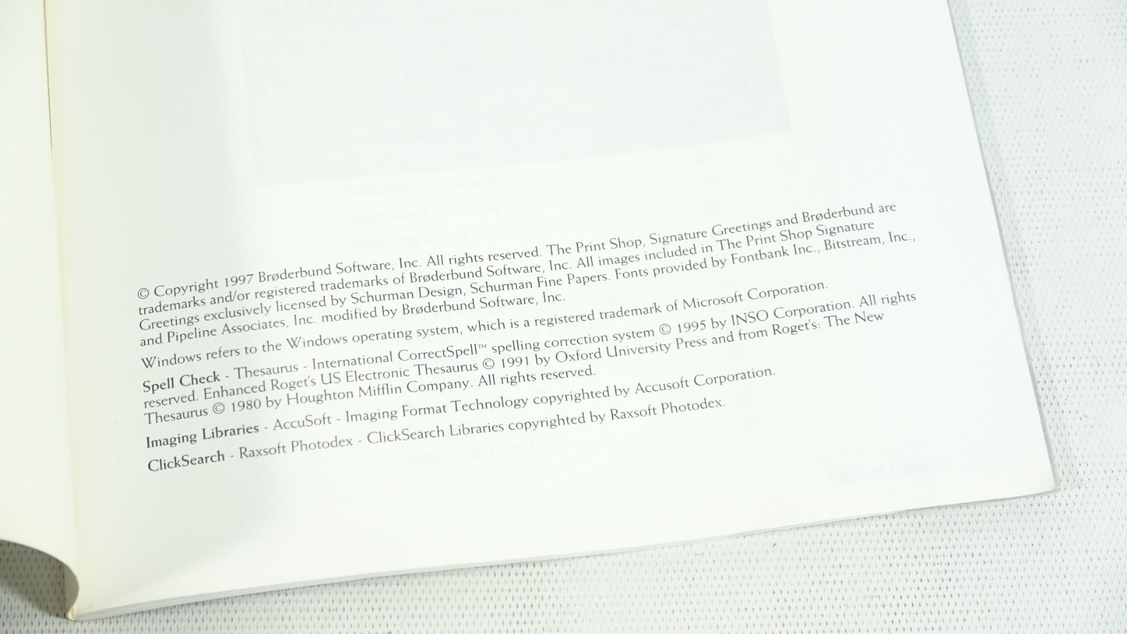 Print Ship Signature Greetings Book & Disc -The Print Shop Premier Edition Books