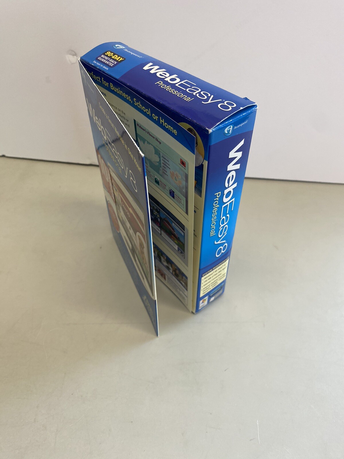 Avanquest WebEasy 8 Professional – Full Version for Windows. Sealed