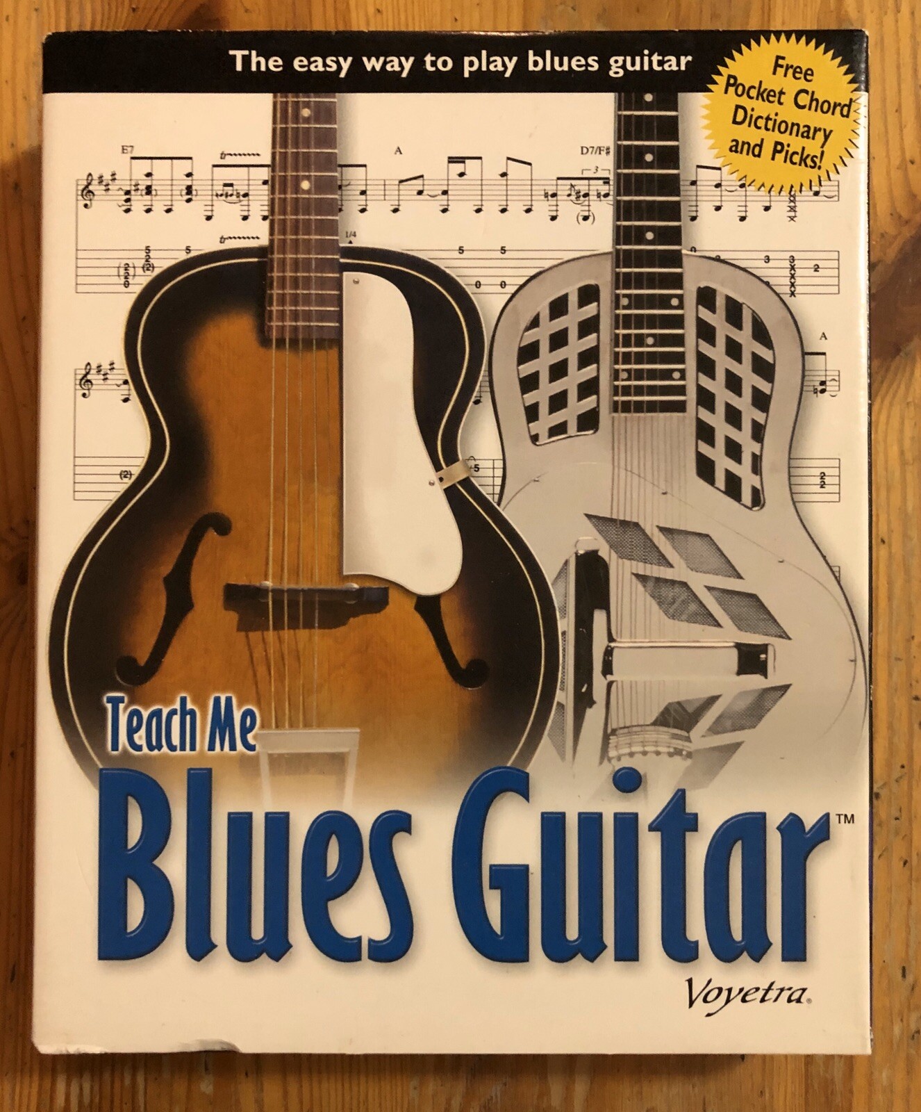 SEALED UNOPENED Voyetra Turtle Beach Teach Me Blues Guitar PC Windows Software