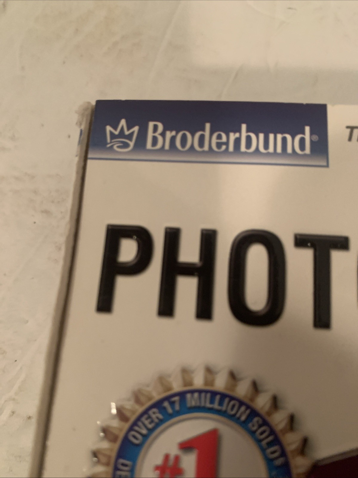 Broderbund PrintShop For Vista 2002-2007 Publishing Software CD Desktop Nib