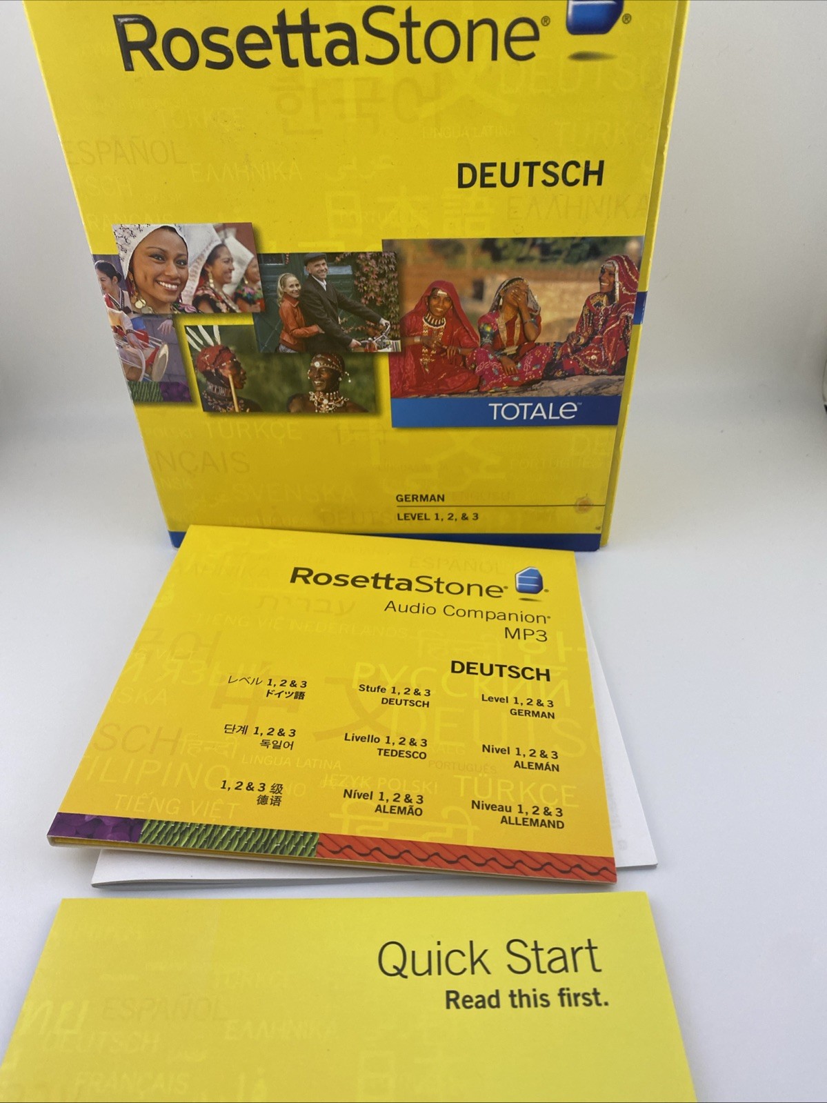 Rosetta Stone V4 TOTALe: German Level 1-3 Set for PC, Mac No Headset