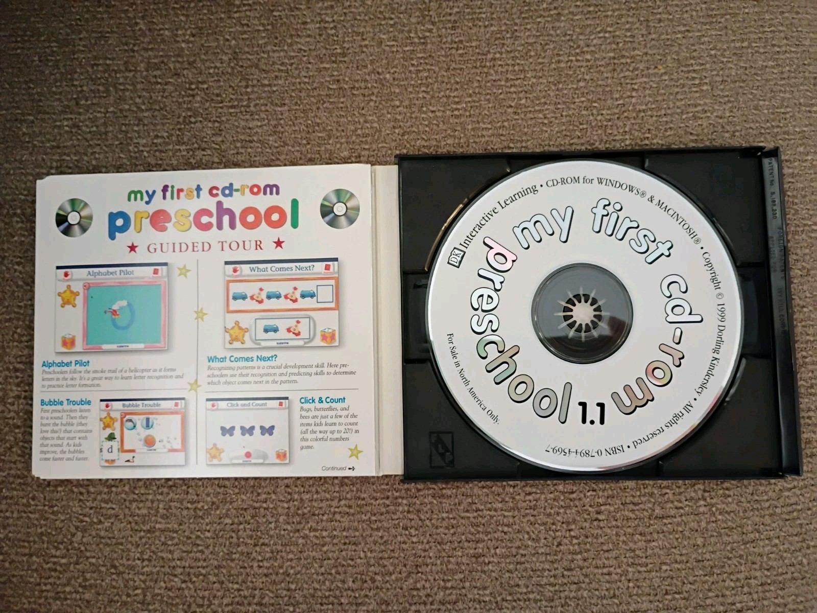 DK Multimedia My First CD-ROM Preschool for PC, Mac