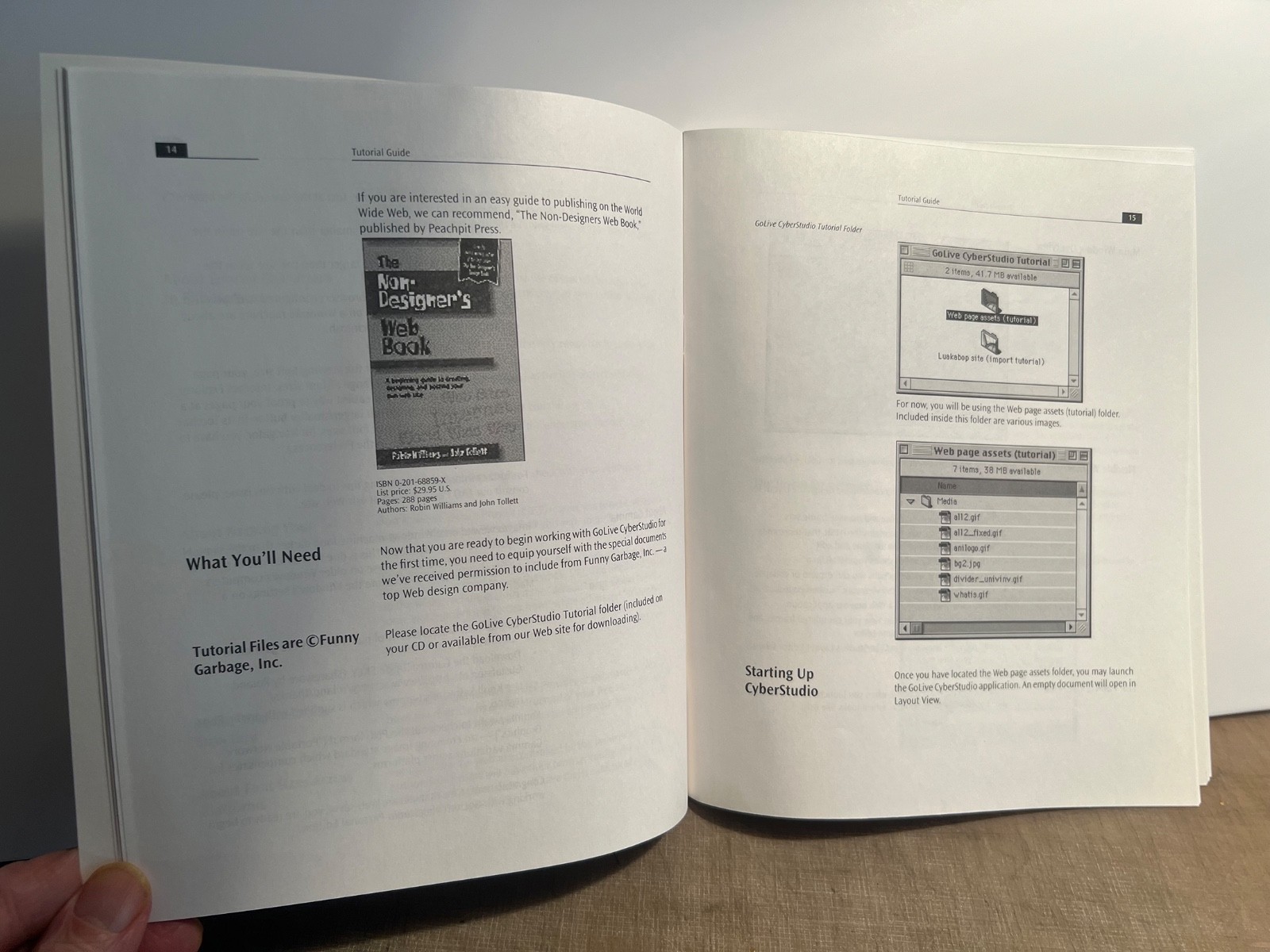 GoLive Cyberstudio Personal Edition, Vintage 1998 for Macintosh