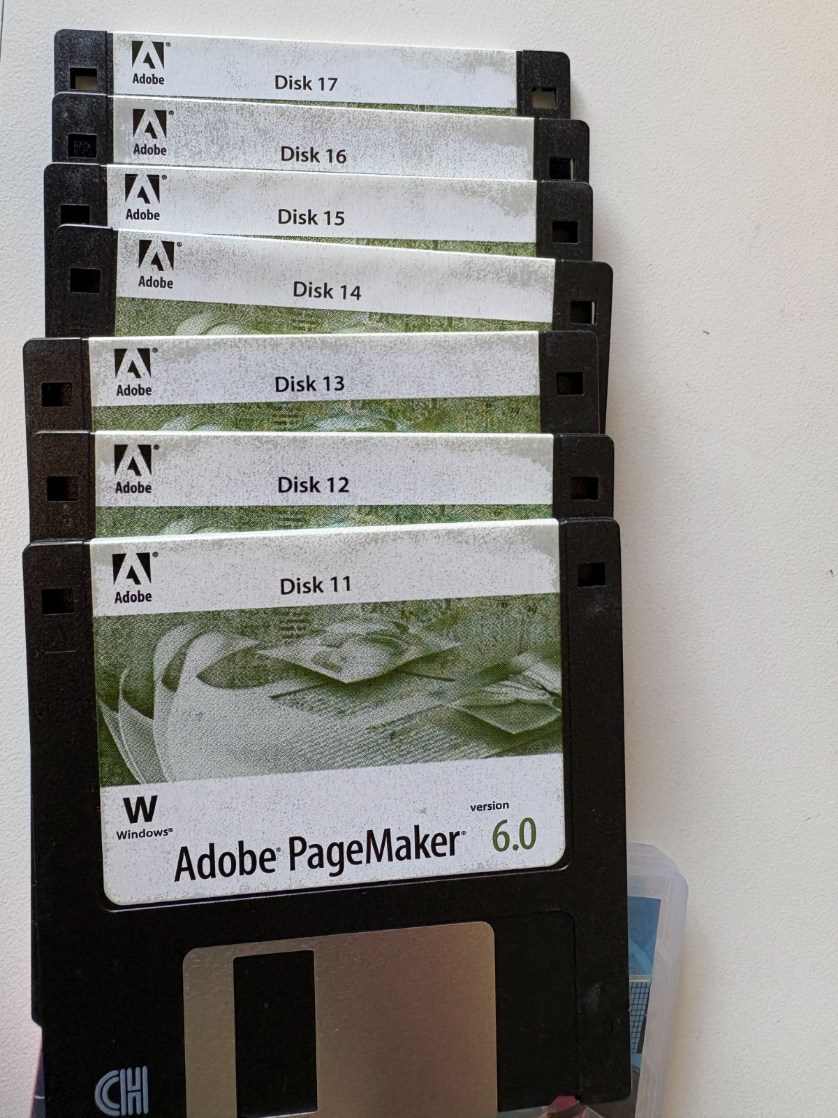 DISCS & Key ONLY Adobe PageMaker 6.0 Desktop Publishing Software – Windows