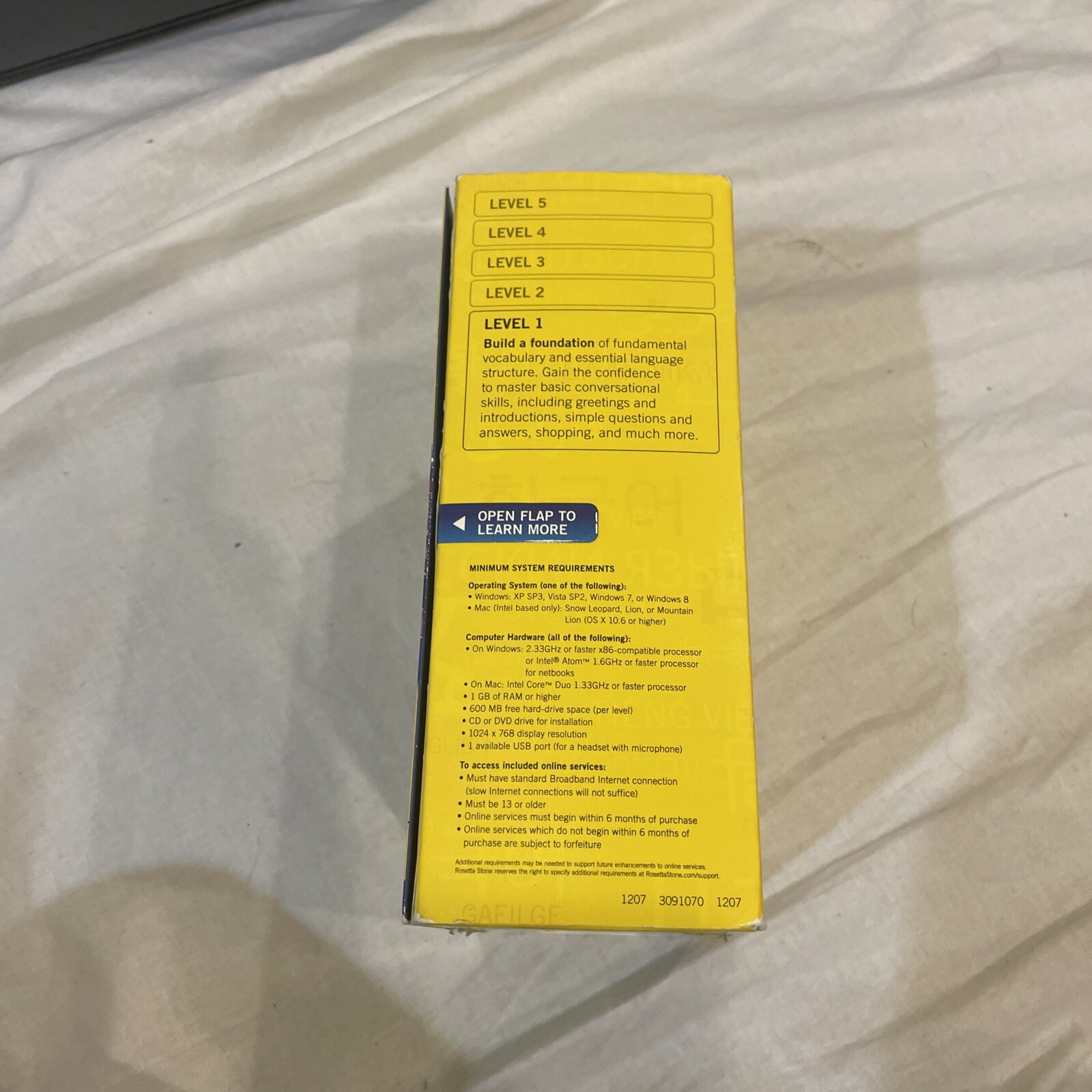 Rosetta Stone Espanol TOTALE Spanish (Latin America) Level 1 – Version 4