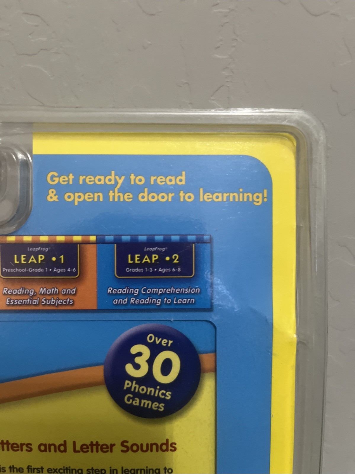 Leap Pad Phonics Book 1: Alphabet Adventures lesson #1 letters and lettersounds