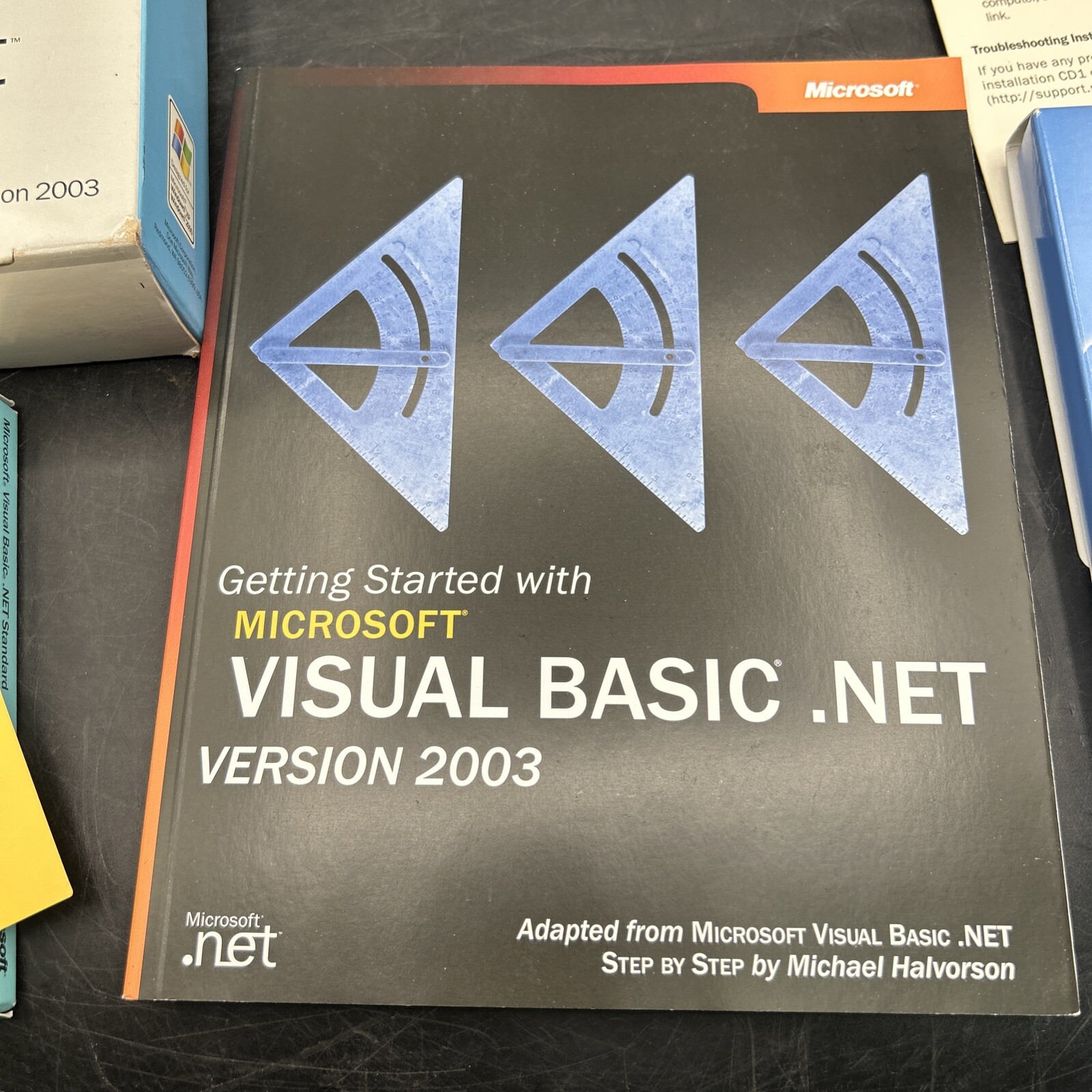 Microsoft Visual Basic .net Standard Version 2003 Software See Pics