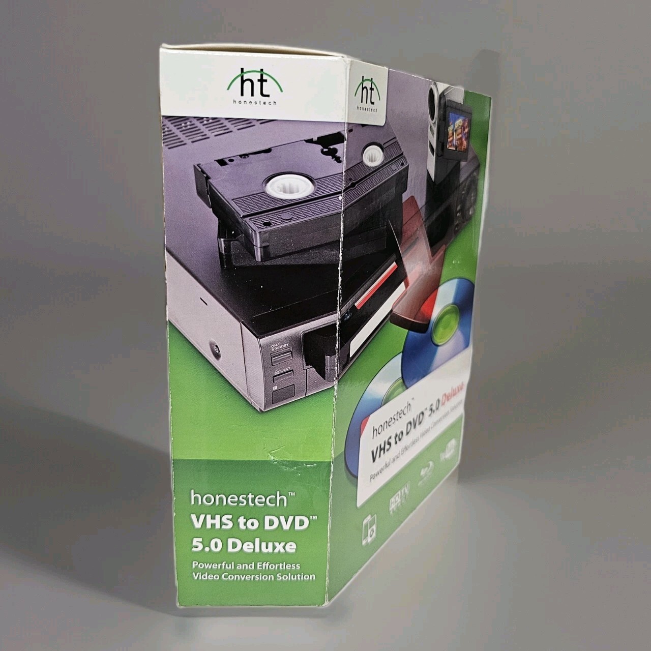 Honest Technology VHS to DVD 5.0 Deluxe (Retail) – Full Version for Windows…