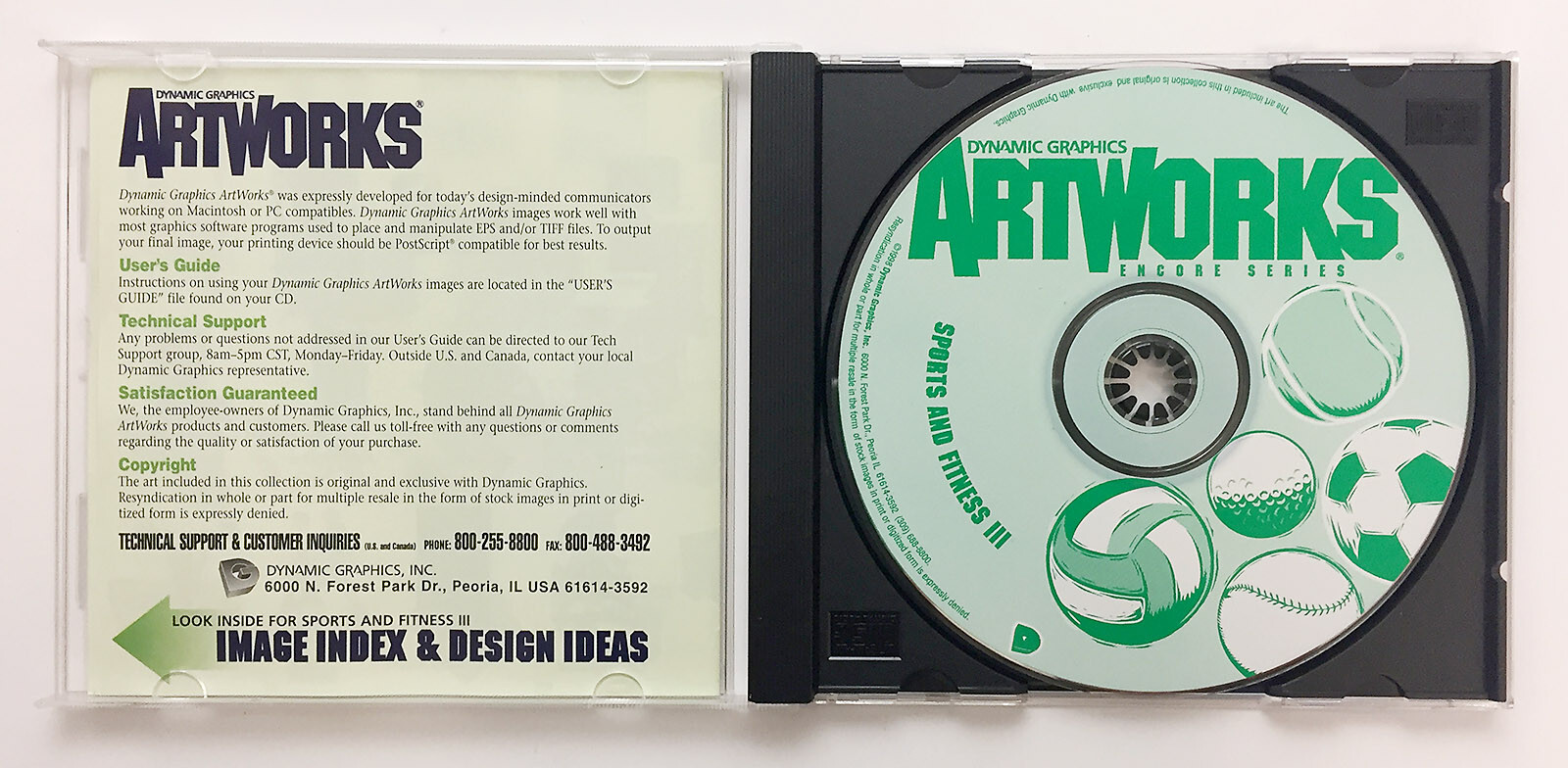 Sports & Fitness v3 Clipart CD High Resolution by Dynamic Graphics + FREE CD