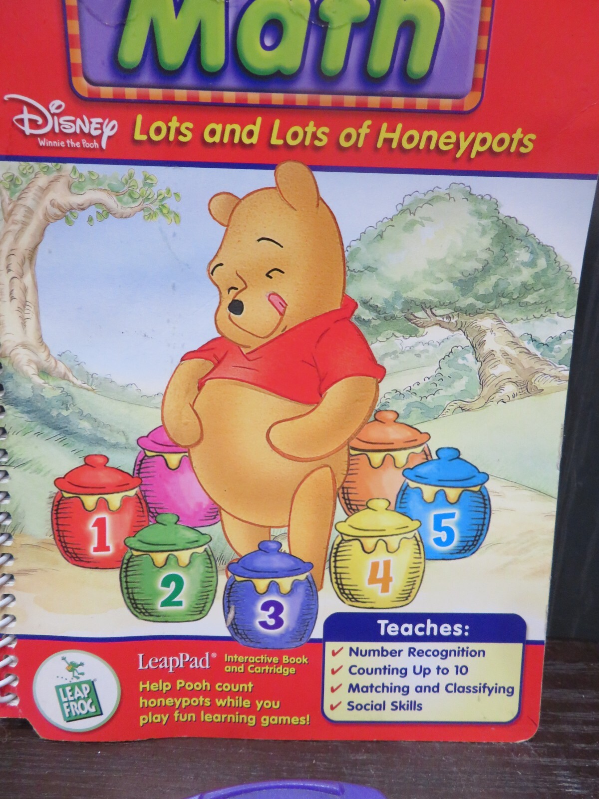LeapFrog Leap Start Pre Math Lots And Lots Of Honeypots – Book & Cartridge