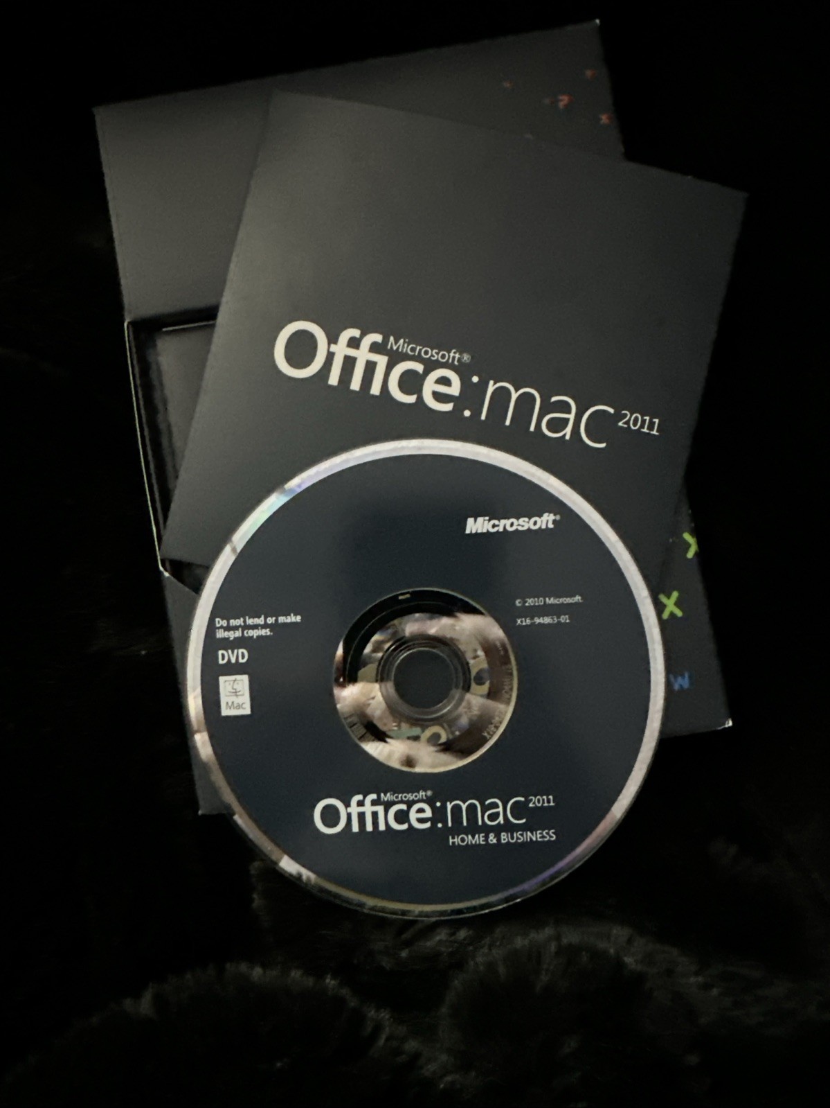 MS Microsoft Office MAC 2011 Home And Business With Key 1 User 2 Macs