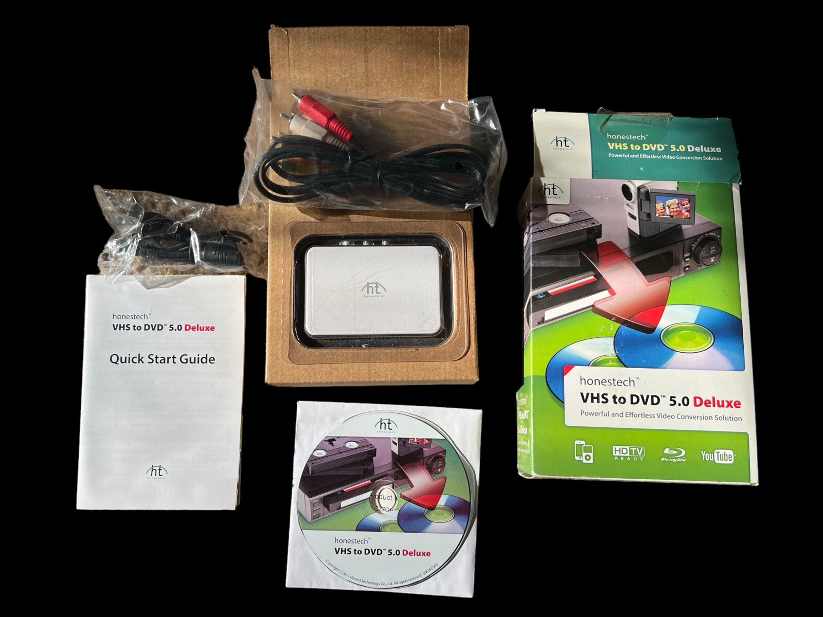 Honestech VHS to DVD 5.0 Deluxe Powerful & Effortless Video Conversion Solution