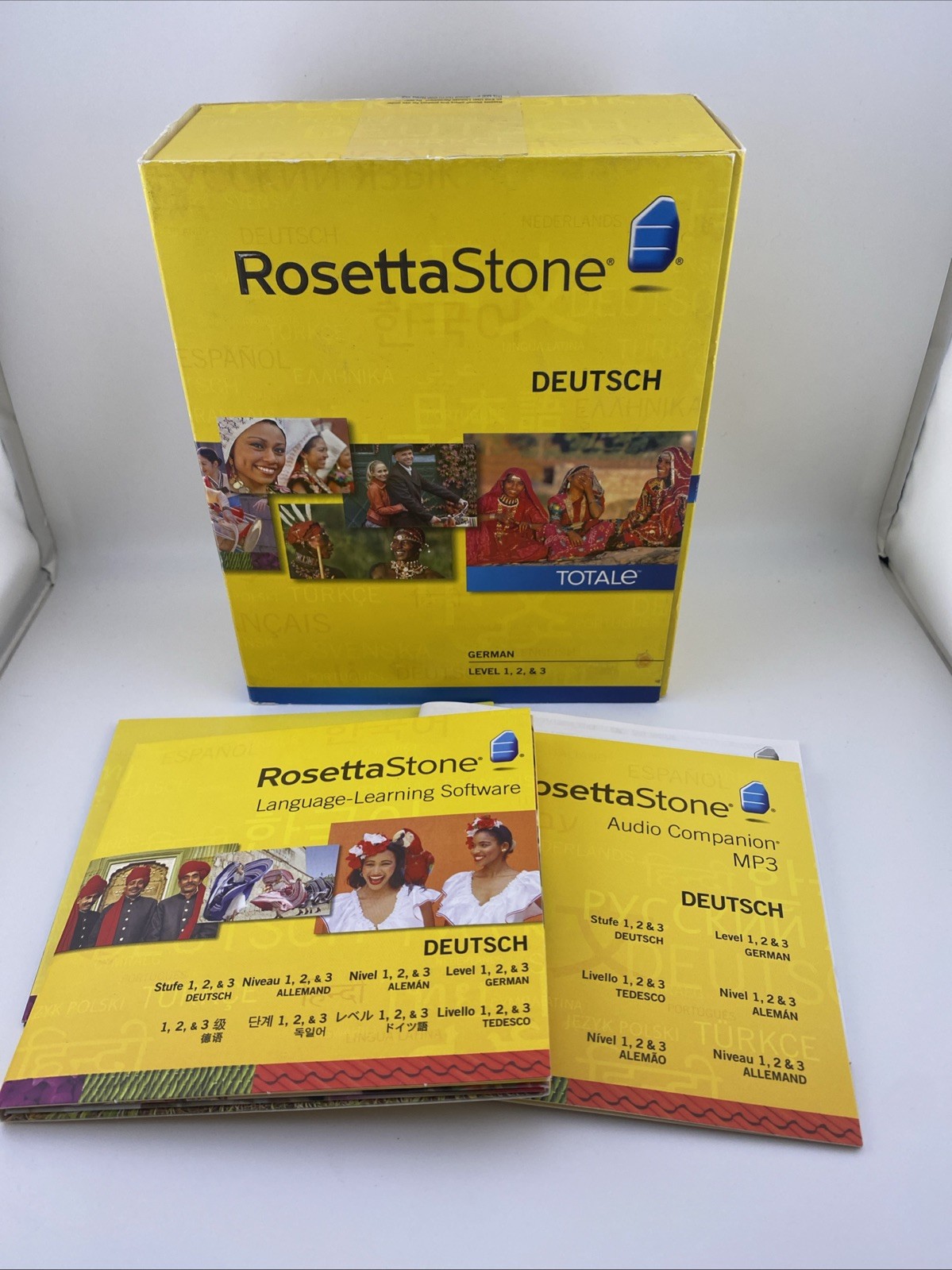 Rosetta Stone V4 TOTALe: German Level 1-3 Set for PC, Mac No Headset