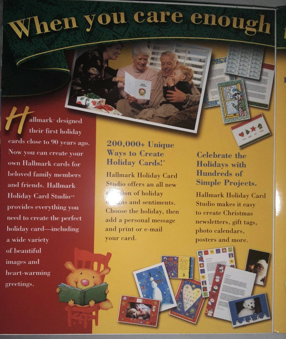 Hallmark Holiday Card Studio PC CD create own custom personalized invites events