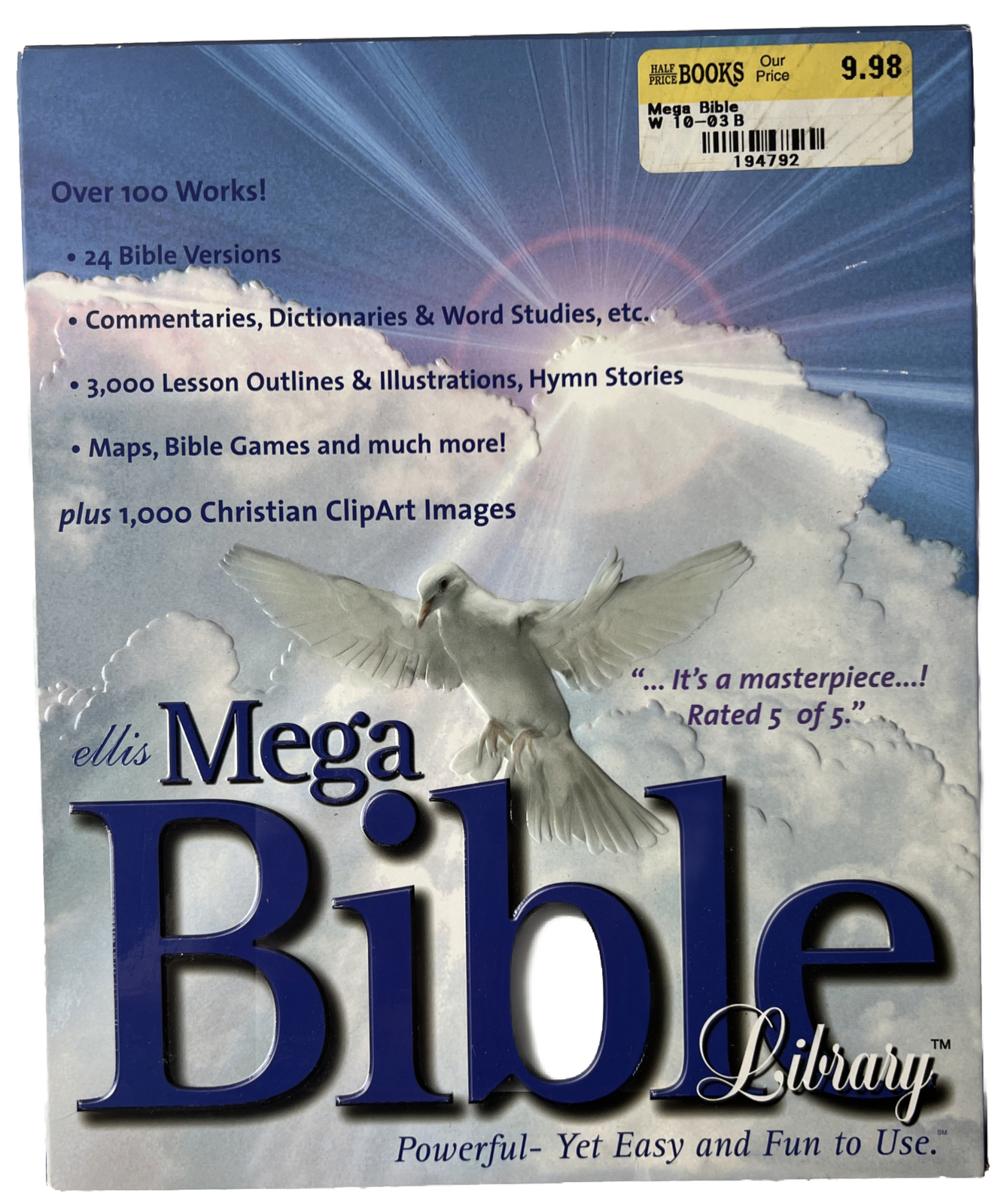 Ellis Mega Bible Library Version 6 Religious Bible Games Map Christian Clip Art